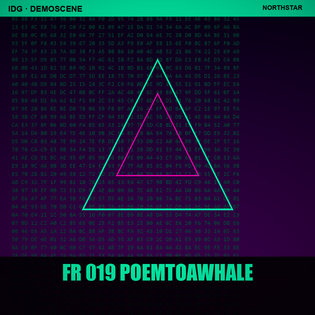 fr-019 Poemtoawhale