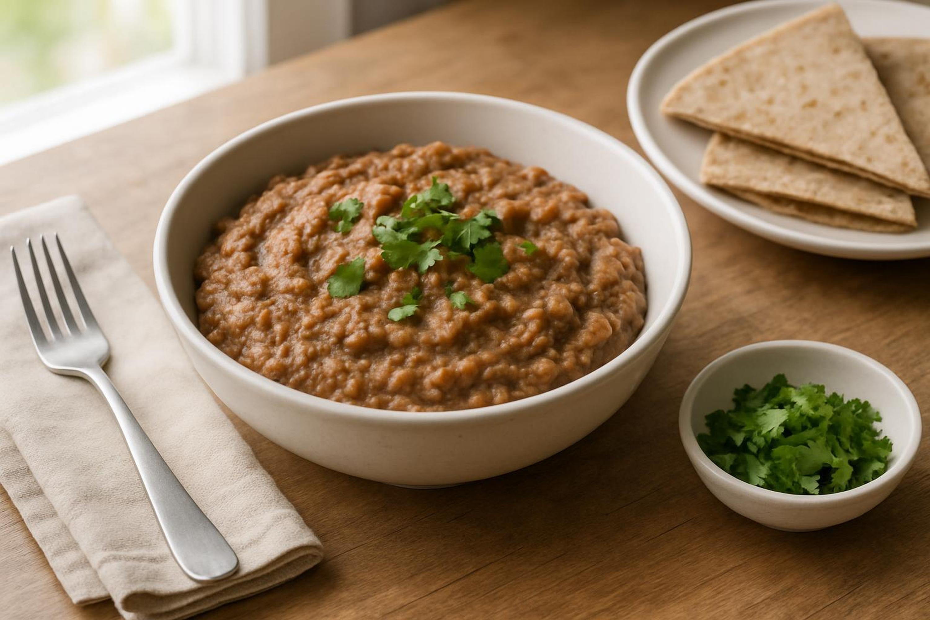 12. Homemade Refried Beans (40% Less Potassium)