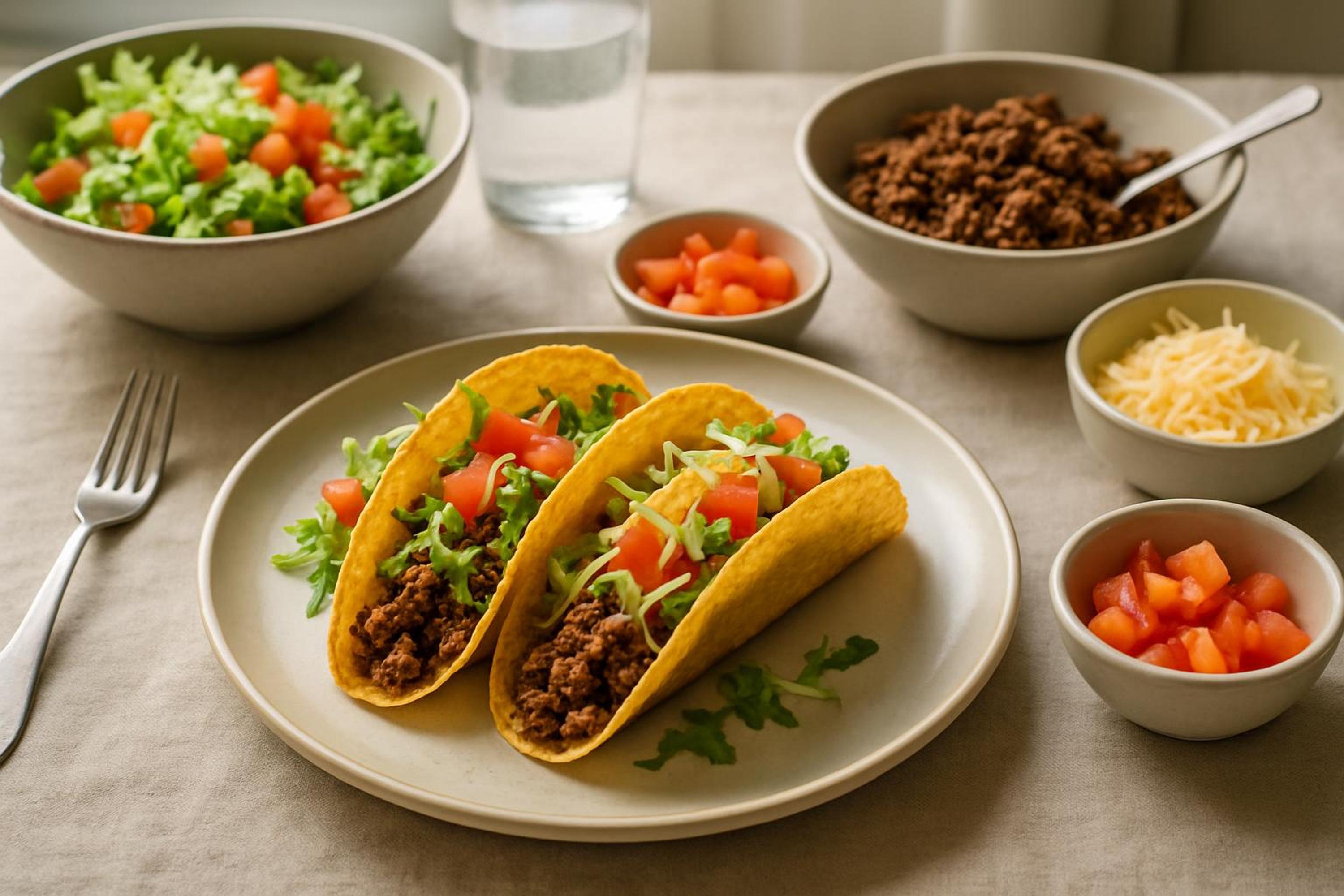 20. Homemade Taco Night (Full Spread)