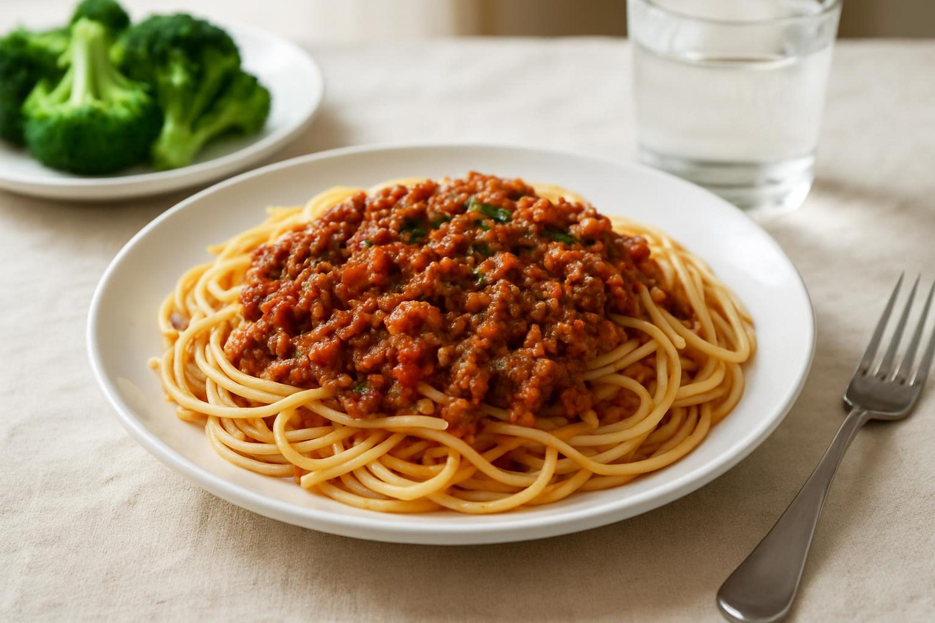 1. CKD CHICKEN SAUSAGE SPAGHETTI WITH RED SAUCE