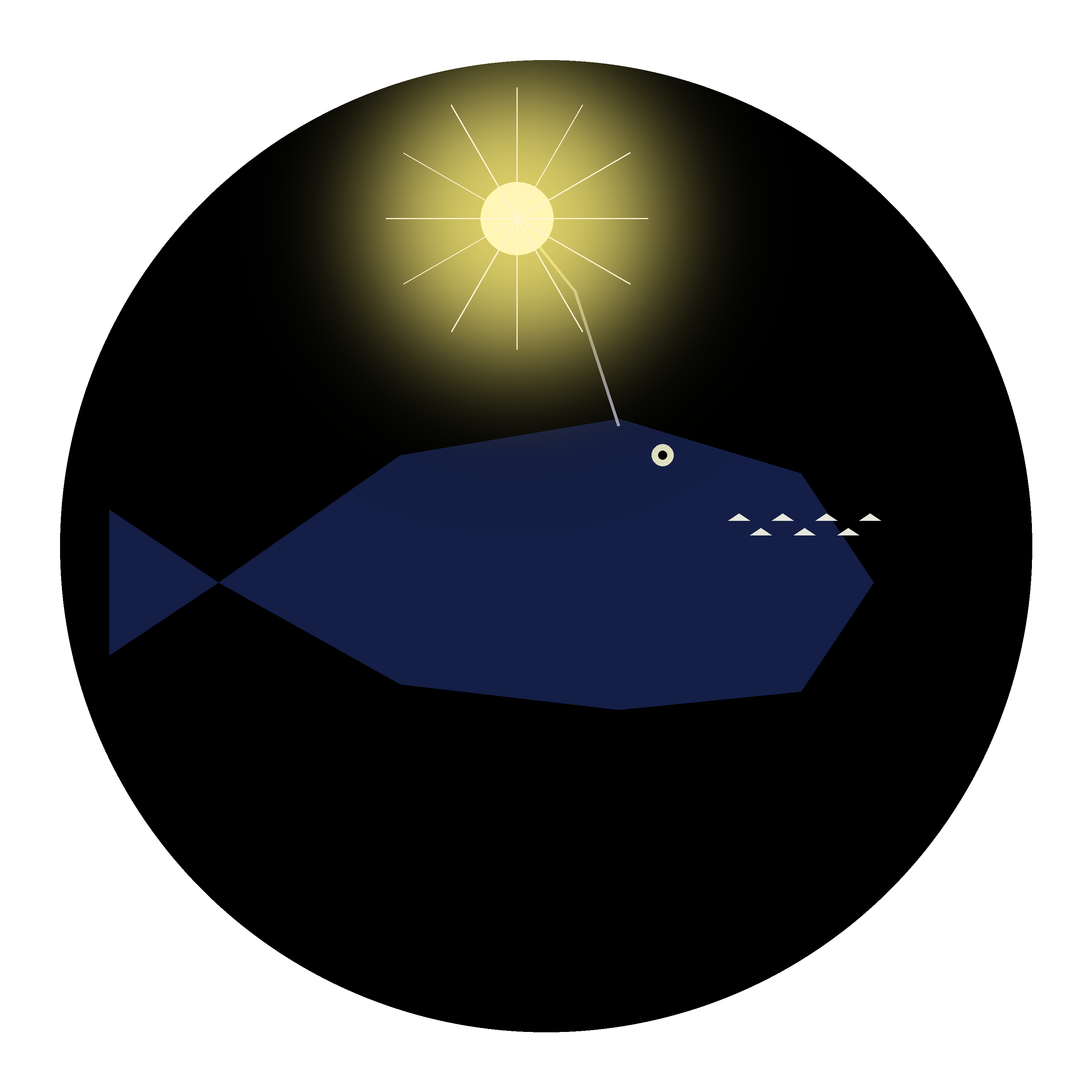 Deep-Sea Anglerfish Lantern