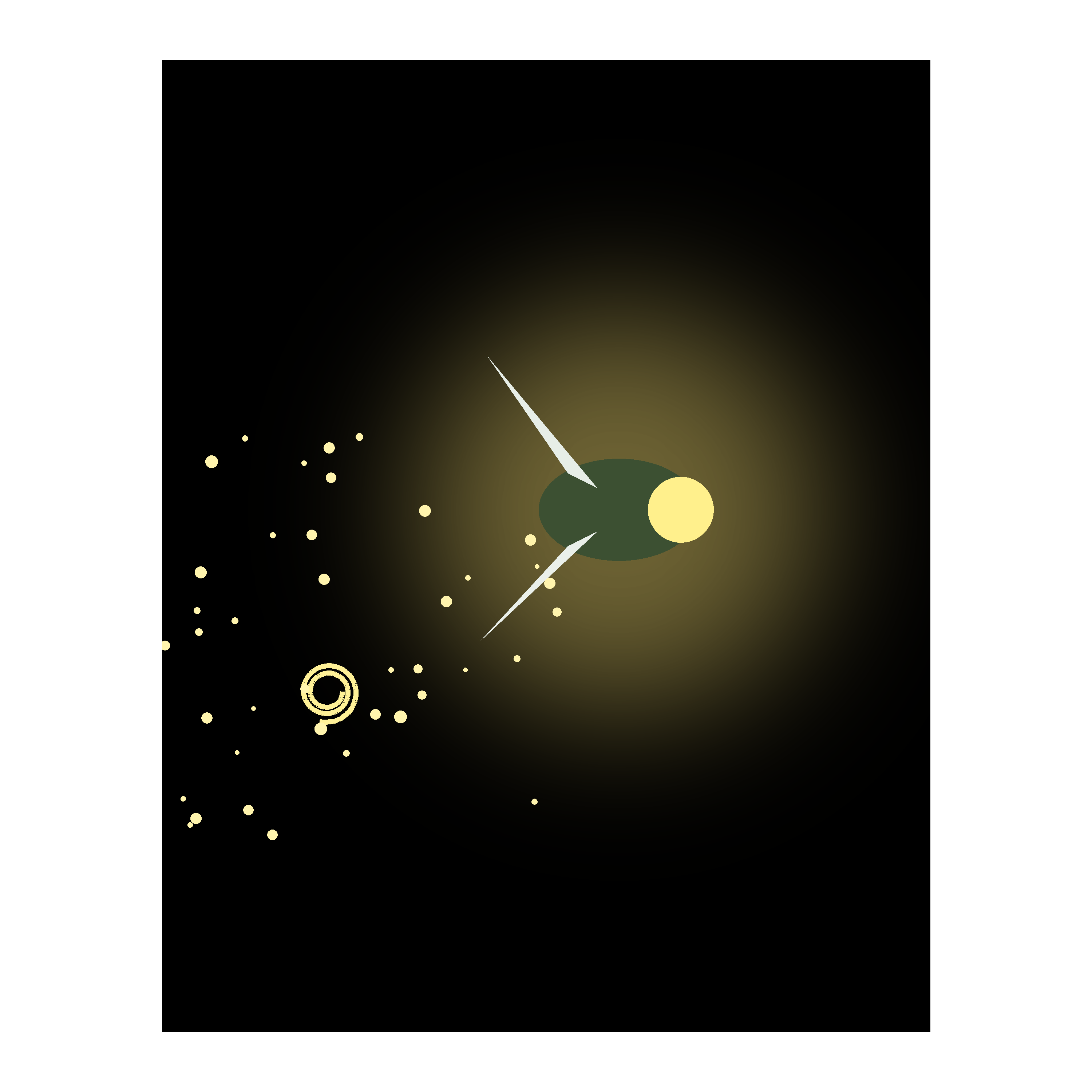 Firefly with Light Trail