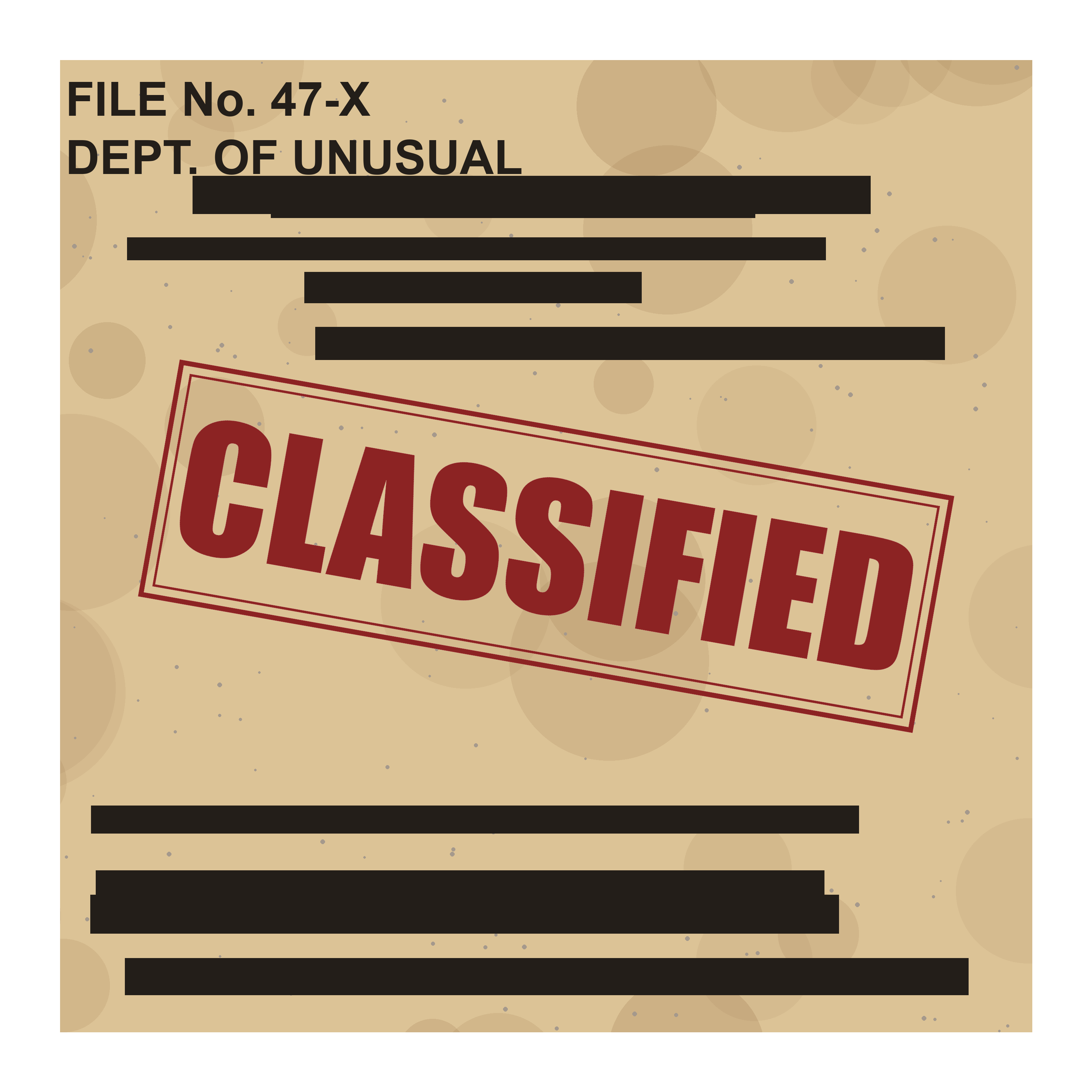 Classified Stamp