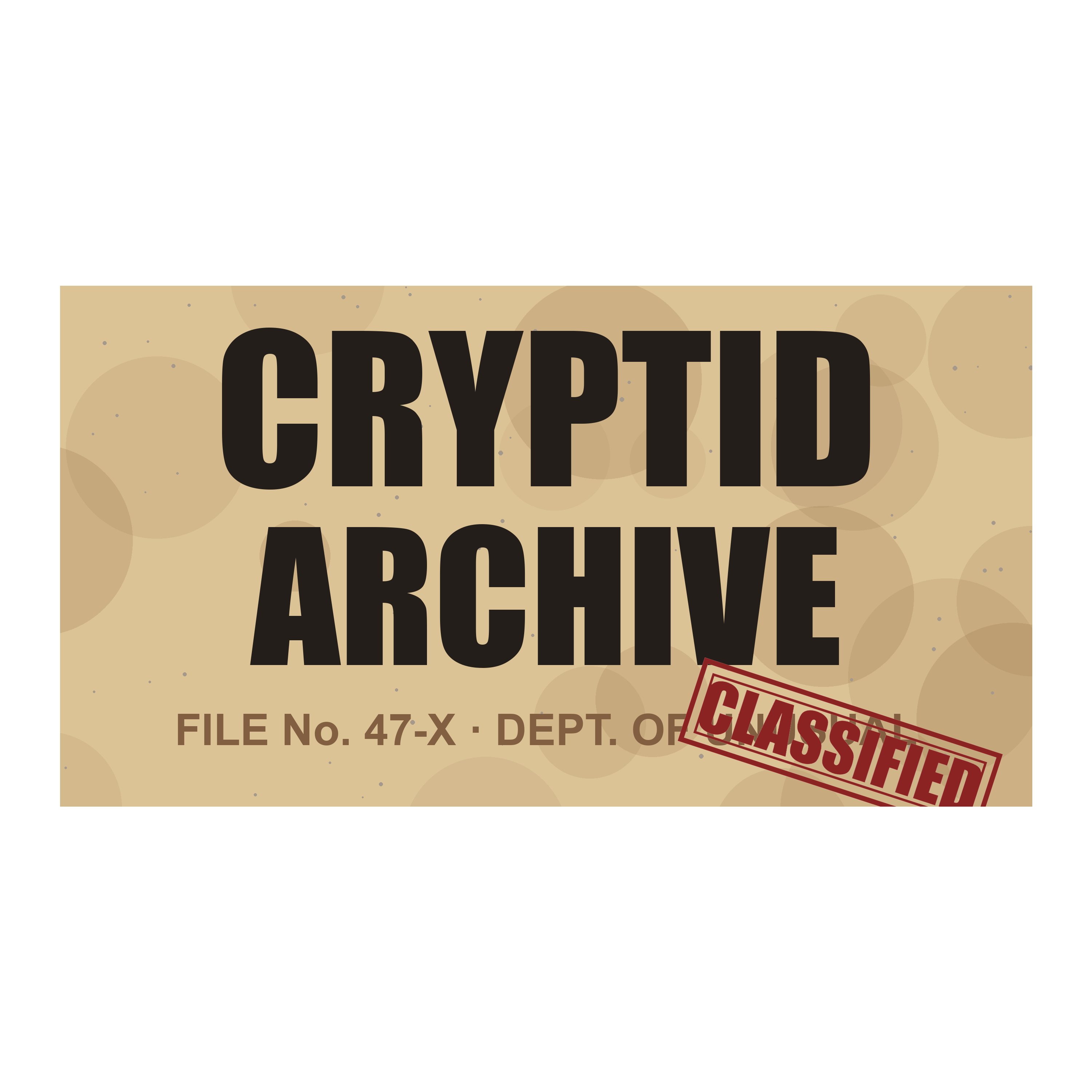 Cryptid Archive cover