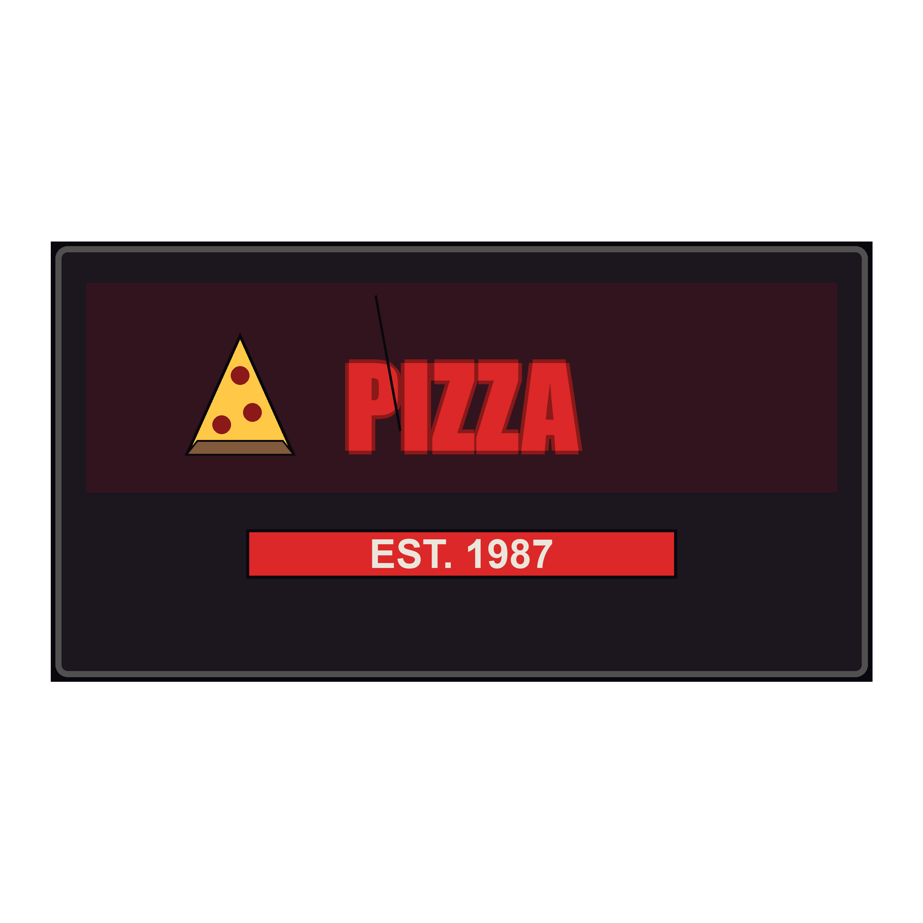 Pizzeria Sign