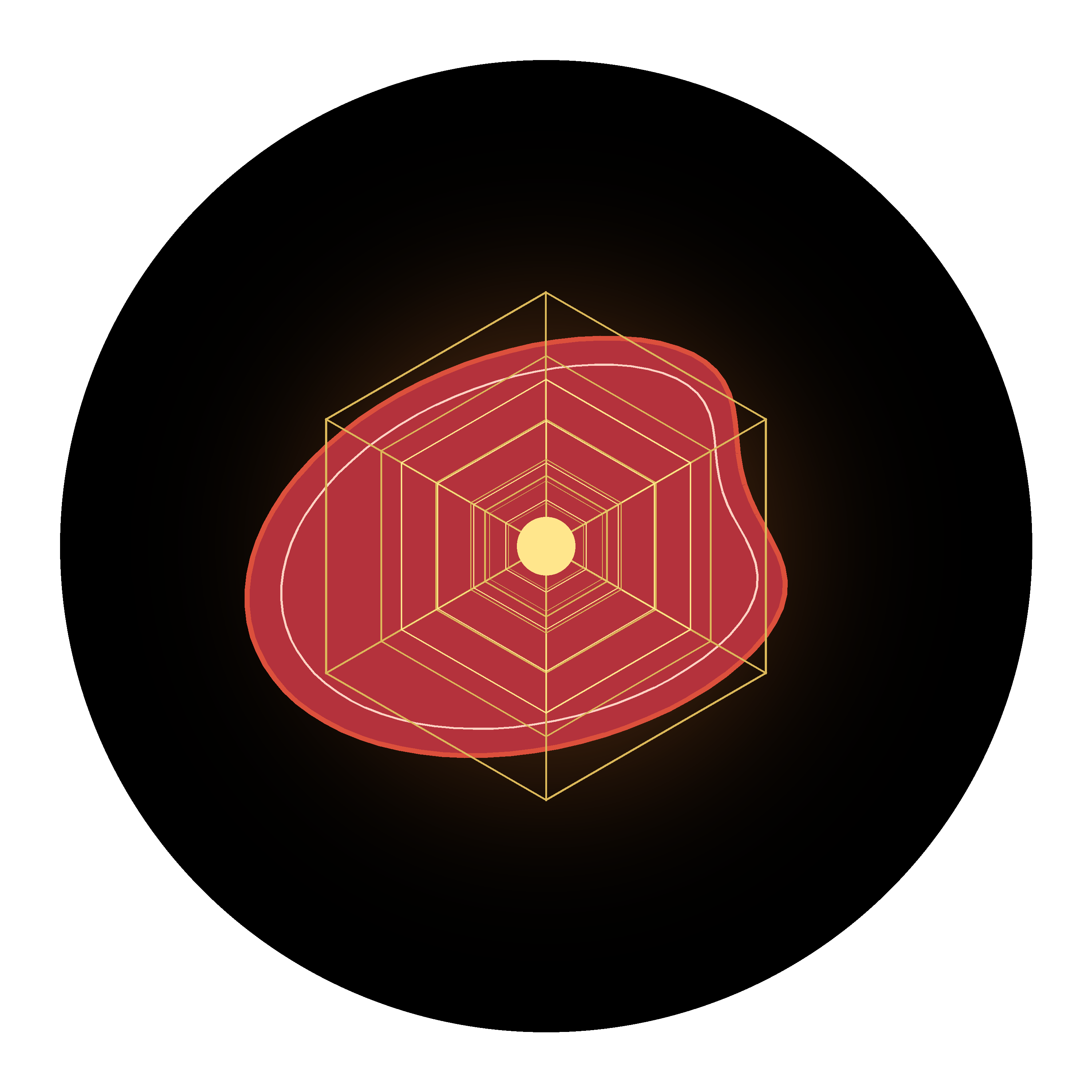 Kidney Bean Mandala