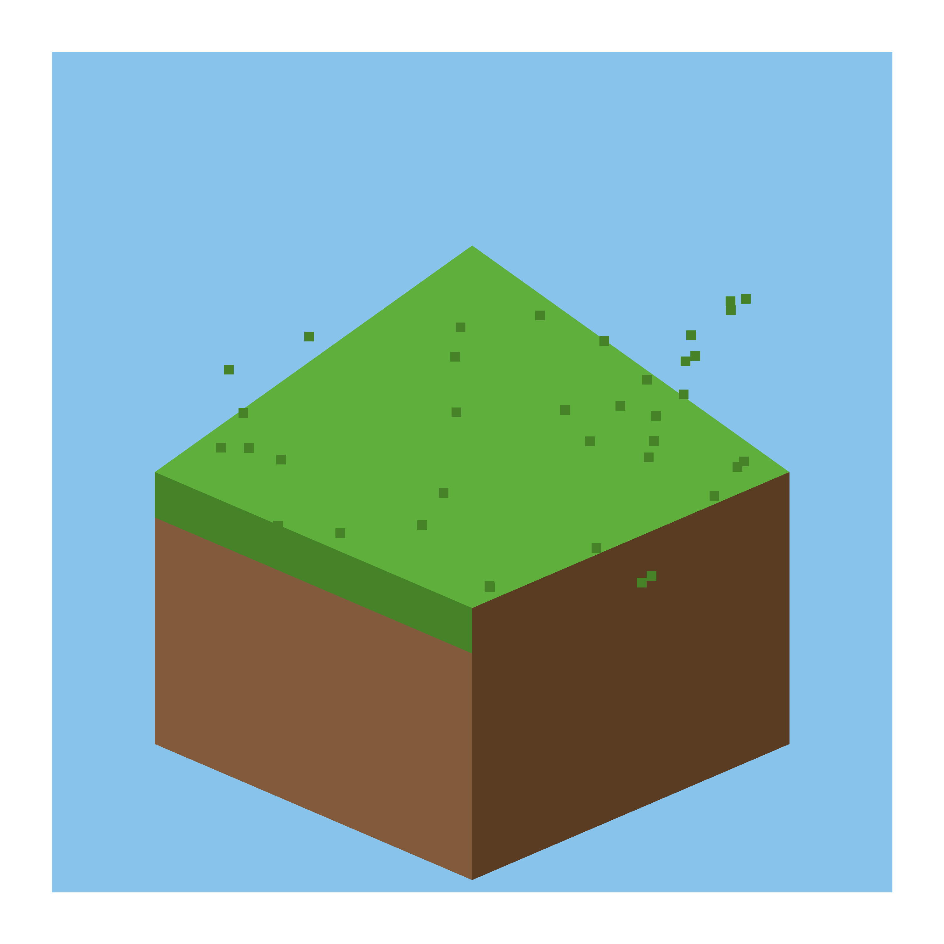 Grass Cube